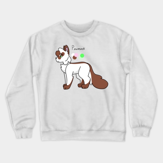 Pawmask Reference Crewneck Sweatshirt by ceolsonart